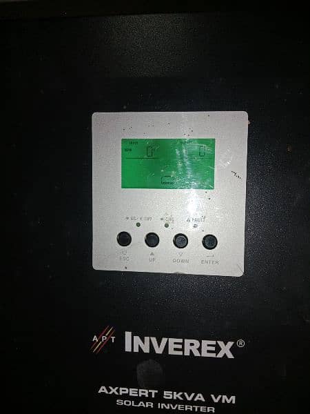 The inverter is for sell   It is a good condition.  One year used 5kw 5