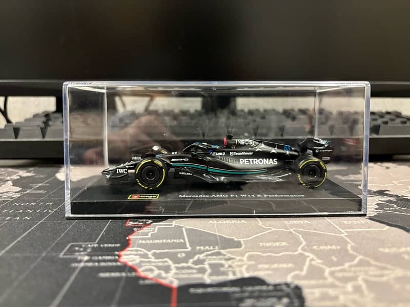 Original Mercedes George Russell W-14 F1 car 1