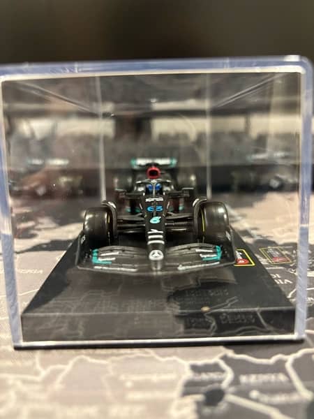 Original Mercedes George Russell W-14 F1 car 2