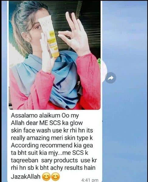 skin whitning face wash  organic no said effect 5
