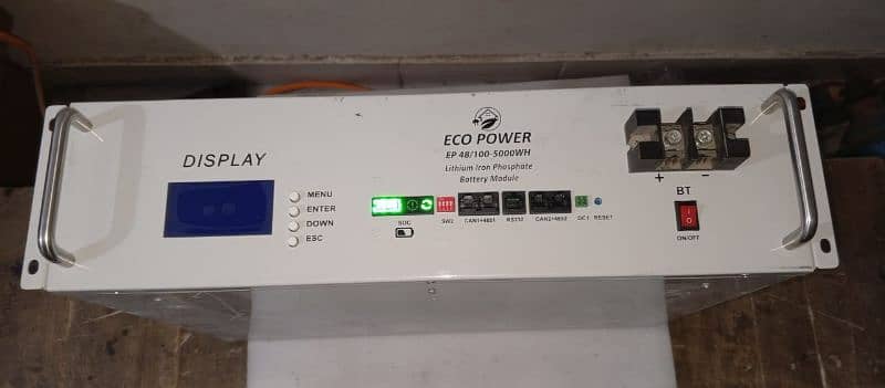 Lithium Battery Life Po4
with

Smart Mobile App Control System 8