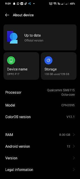 im selling my oppo f 17 in good condition 3