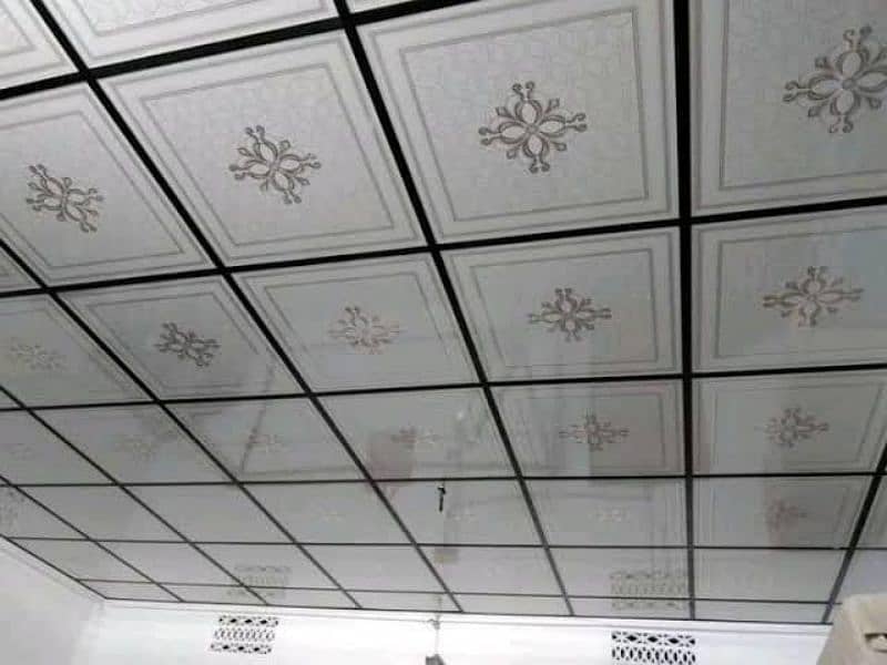 false ceiling gypsum 2x2 PVC ceiling 2