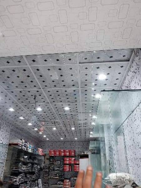 false ceiling gypsum 2x2 PVC ceiling 11