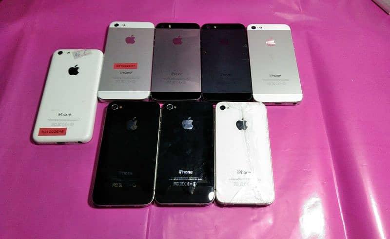 iphones 5 , 5s . . . 6500 ,(, , 7 (non pta) 10/10 condition 9