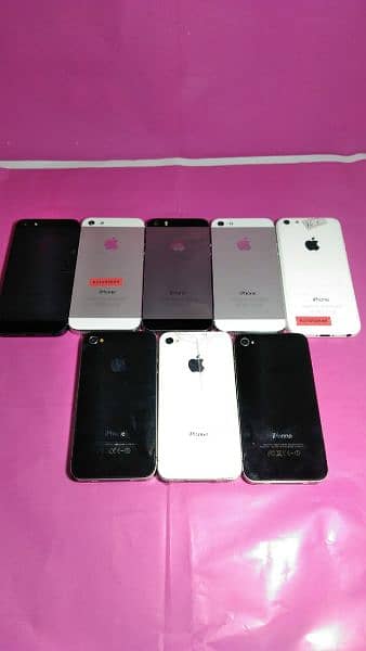 iphones 5 , 5s . . . 6500 ,(, , 7 (non pta) 10/10 condition 13