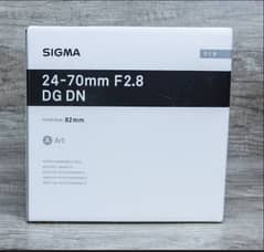 SIGAM 24-70 F2.8 DG DN FOR SONY SEALD PACK