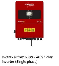 limitd Time Offer Inverex Nitrox 6 KW- 48 V Solar