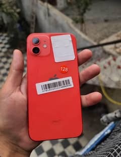 I phone 12 red colour 128GB waterproof condition almost new