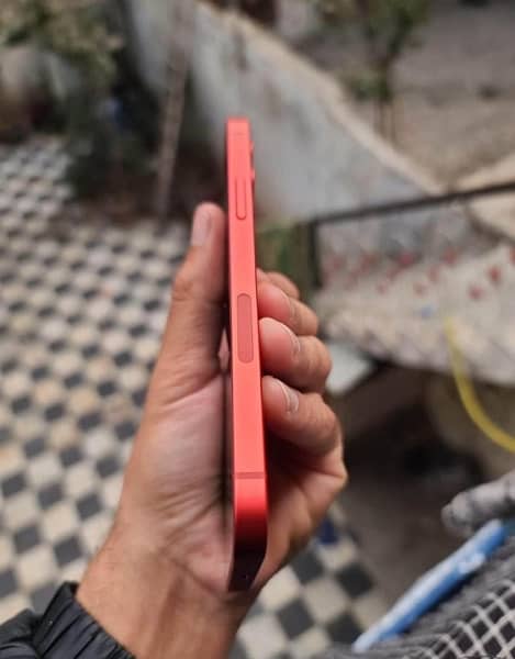 I phone 12 red colour 128GB waterproof condition almost new 2