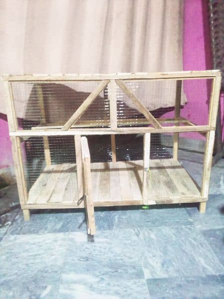 New beautiful wooden cage for sale 1