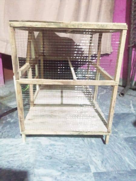 New beautiful wooden cage for sale 2