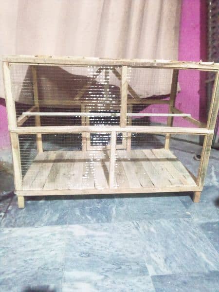 New beautiful wooden cage for sale 3