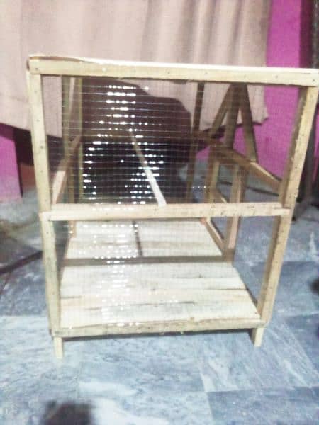 New beautiful wooden cage for sale 4