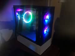 amazing gaming pc with amazing specs and rgbs .