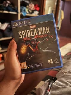 Spiderman mile morales playstation 4 game
