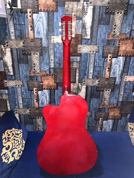 Acoustic beginner guitar with bag and belt 2