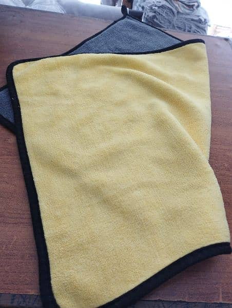 Yellow Duster and Micro Fiber cloth 6