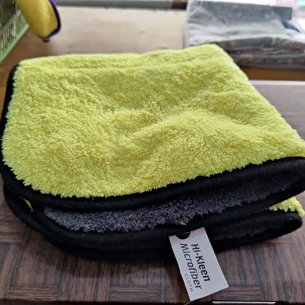 Yellow Duster and Micro Fiber cloth 7