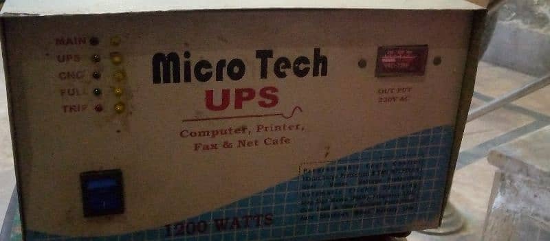 MICRO Tech ups 1200 Watts(03014790325) 3