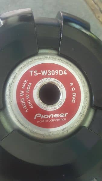PIONEER TSW309D4 12" subwoofer 3