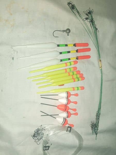 Fishing accessories and hook 30+  and wire set 0