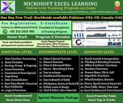 Advanced Excel Course/Training/Tution/Coaching/Academy/online classes