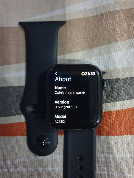 Apple watch SE 2021   GPS-32GB-MAX BH 88% 9/10 condition 100% okay 4