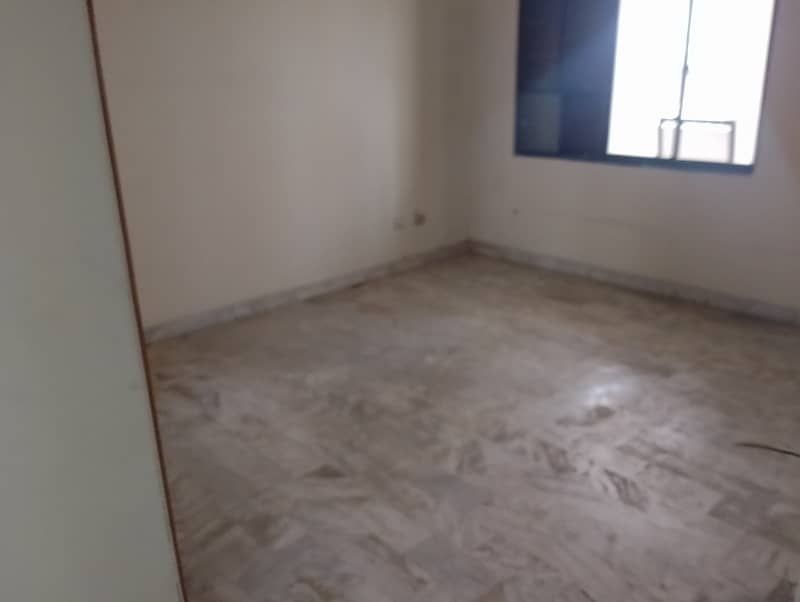 Defence DHA phase 5 badar commercial 3 bed D D apartment 1rst floor family building available for rent 7