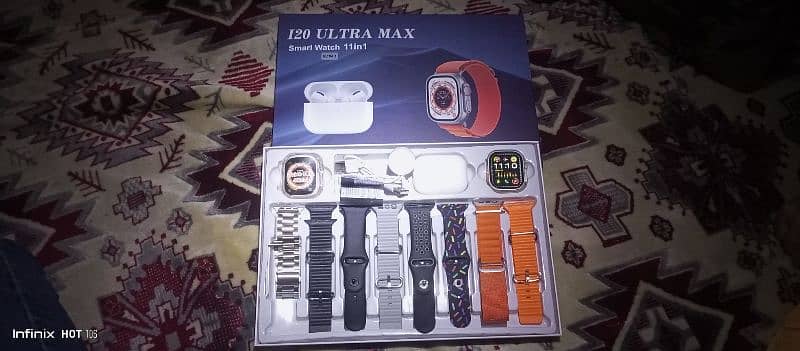 I20 Ultra max  Smart watch 11 in 49mm screen 0