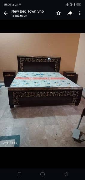 Double Bed/Wooden/Bed/Furniture 2