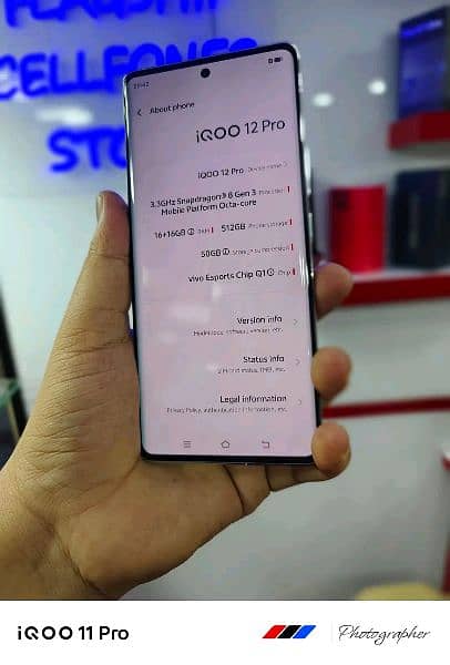 Iqoo 12 Pro 16GB 512GB BMW Edition Brand New Condition Only Phone 4