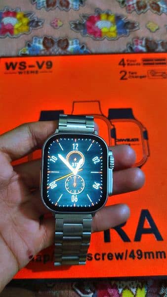 ultra Smart Watch WS-V9 with 4 Bands 3