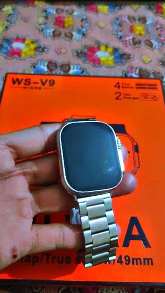 ultra Smart Watch WS-V9 with 4 Bands 5
