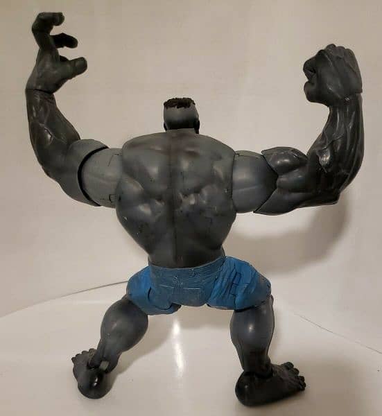 Marvel select figure original grey hulk 9 inches. 1