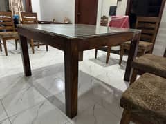 wooden dinning table