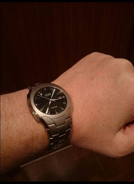 Citizen wrist watch eco drive titanium BM6560-54H 1