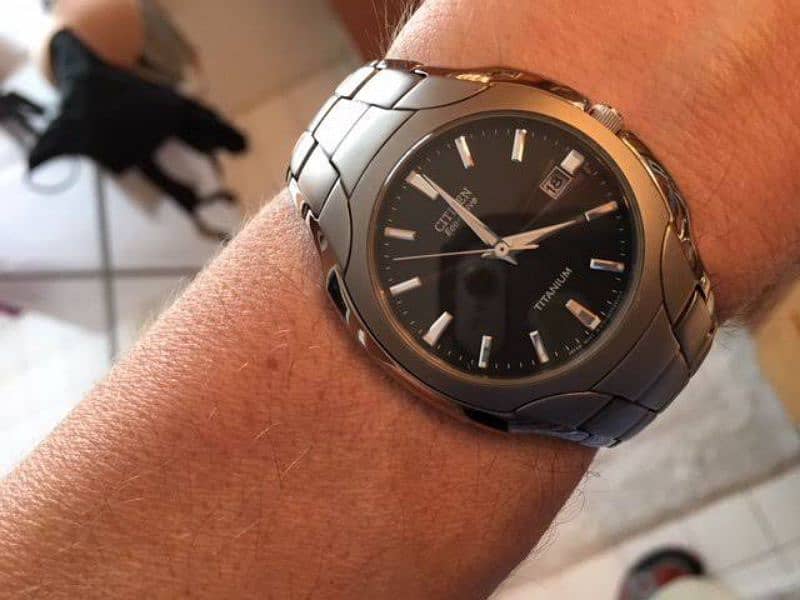Citizen wrist watch eco drive titanium BM6560-54H 3