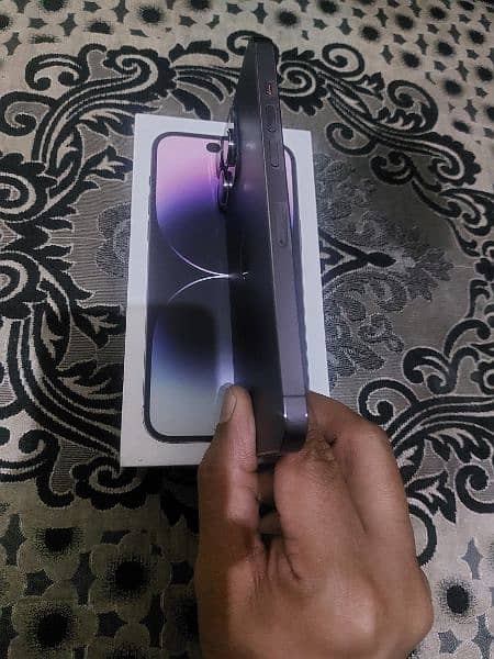 Iphone 14 pro max 256gb Deep purple colour 10/10 phone pta approved 2