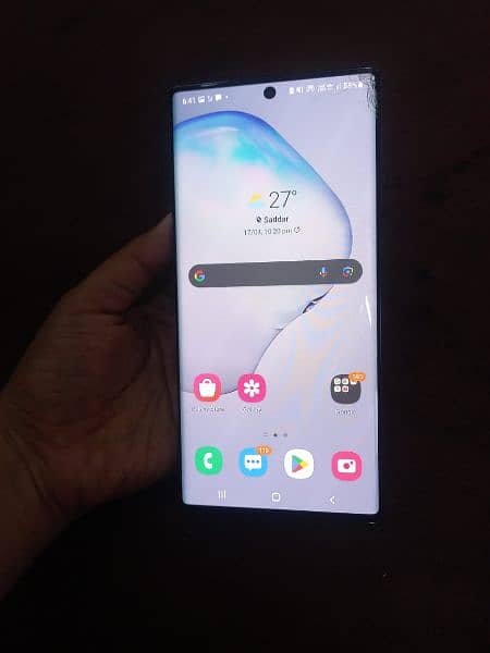 samsung galaxy note 10 plus 12/256 gb pta approved 1