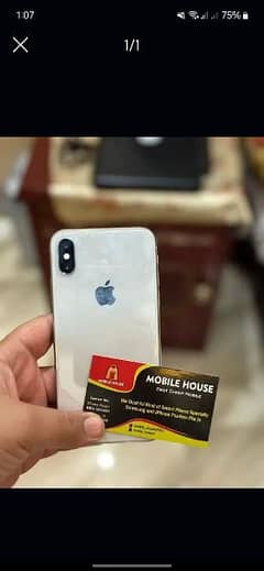 I phone x pta approved water pack 256gb