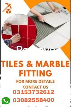 tiles fixr plaster taile marble fixing  contact 03153732612 0