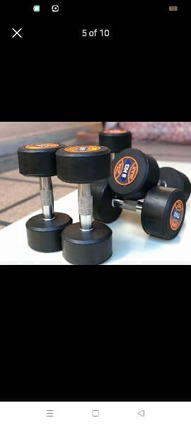 Rubber Dumbbells,Rubber Plets,chin up bar,Rod, Push up bar belts,Cycle 0