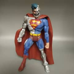cyborg superman, ironhide, deluxe rampage and deluxe bumblebee figures 0