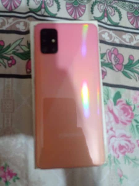 Samsung a51 6/128gb pink color pta approved with box 3