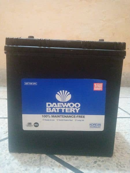 Daewoo Battery DL55 Dry Battery 03264867200 1