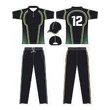 Fashion tshirt sports cricket kit uniform manufacture wholesale trouse 2