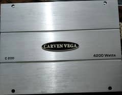 Carven Vega C200 4200 Watt Heavy Duty Amplifier With Speaker For Sale
