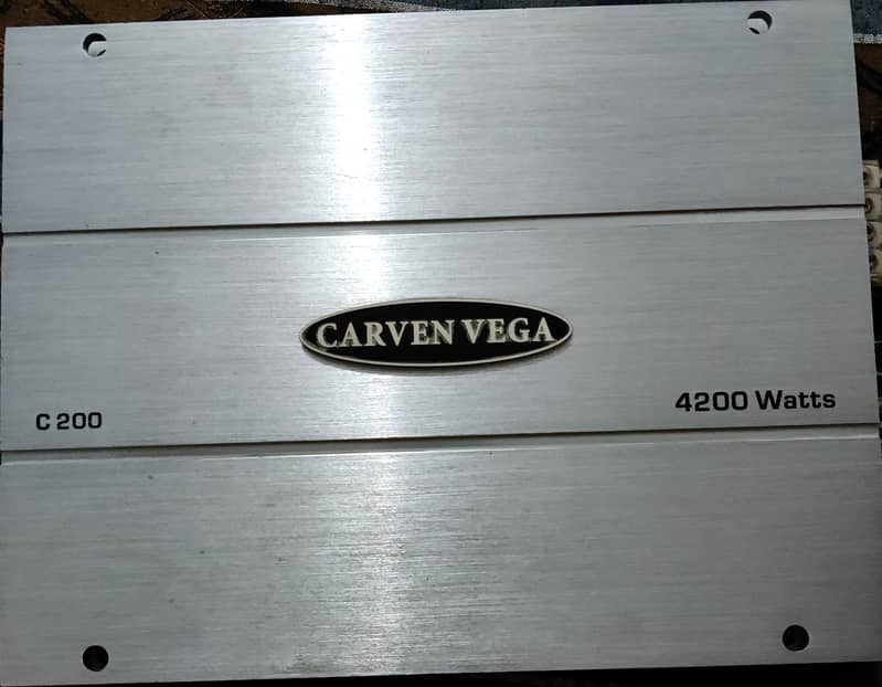 Carven Vega C200 4200 Watt Heavy Duty Amplifier With Speaker For Sale 0