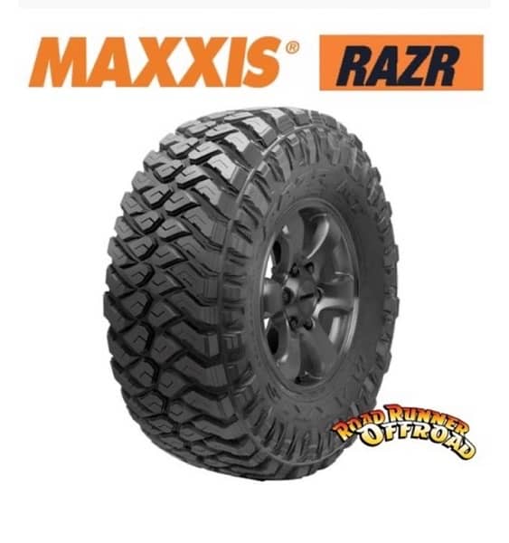 TYRES- Off-Road Tyres- Maxxis Razr (imported) Rocco/Vigo/VX/Cruiser 5